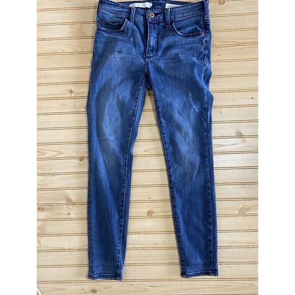 Anthropologie Pilcro & The Letterpress Women's  Distressed Skinny Jeans Size 27 - Picture 2 of 9